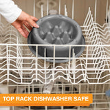 The Niner in the top rack of a dishwasher