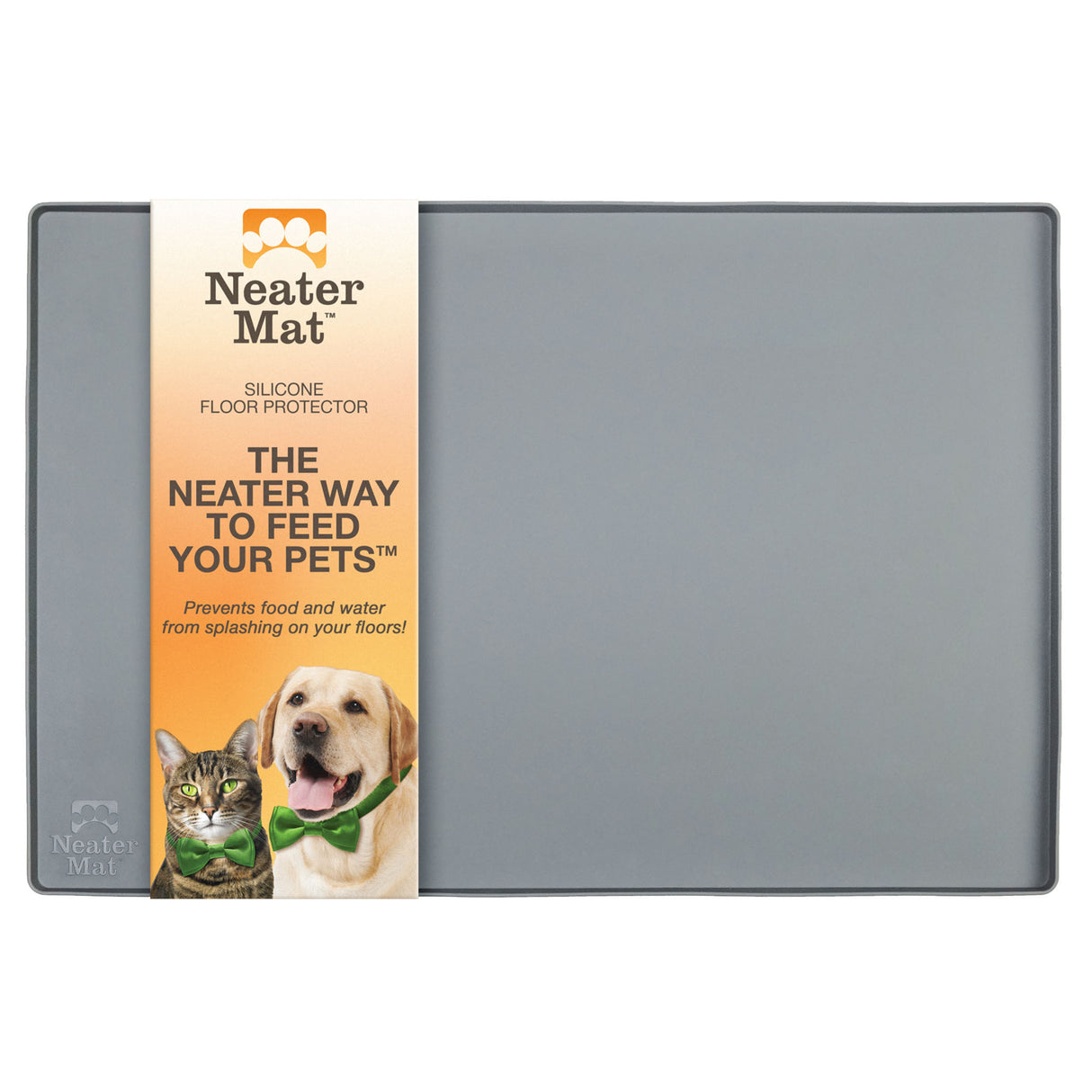 Gunmetal Neater Mat in Extra Large Size