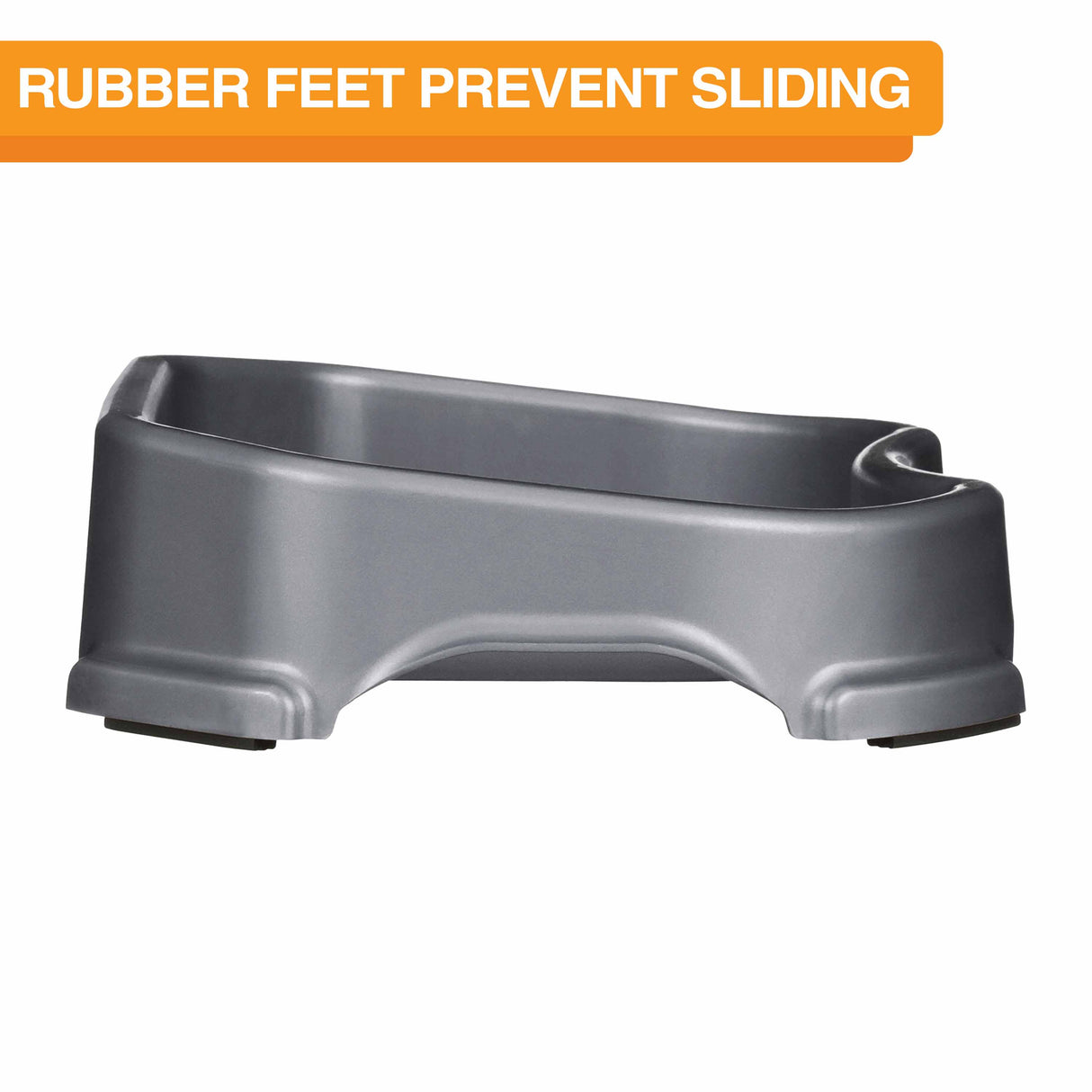 rubber feet prevent sliding
