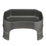Giant Bowl in Gunmetal Grey with leg extensions