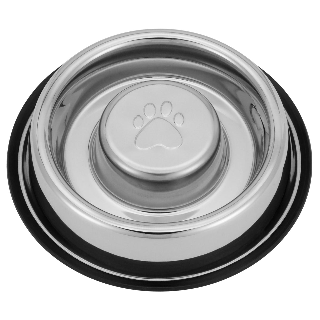 Extra Large Non-Tip Slow Feed Bowl top view against a white background.