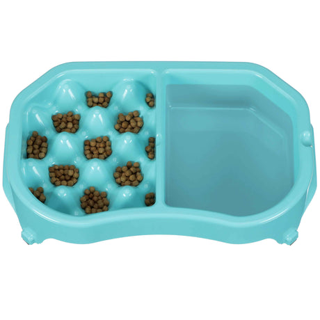 Aqua Double Diner with food and water