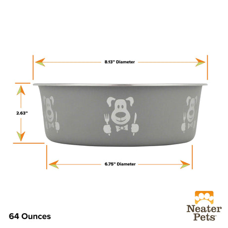 Hungry dog large bowl dimensions