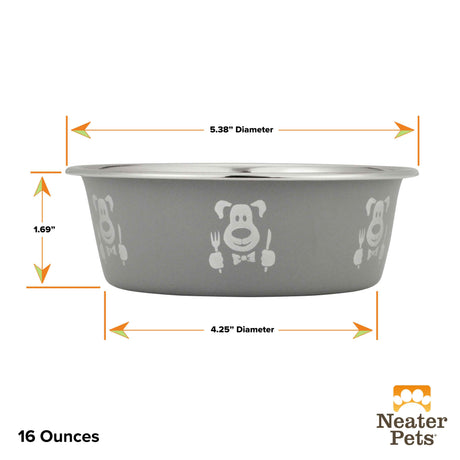 Hungry dog small bowl dimensions