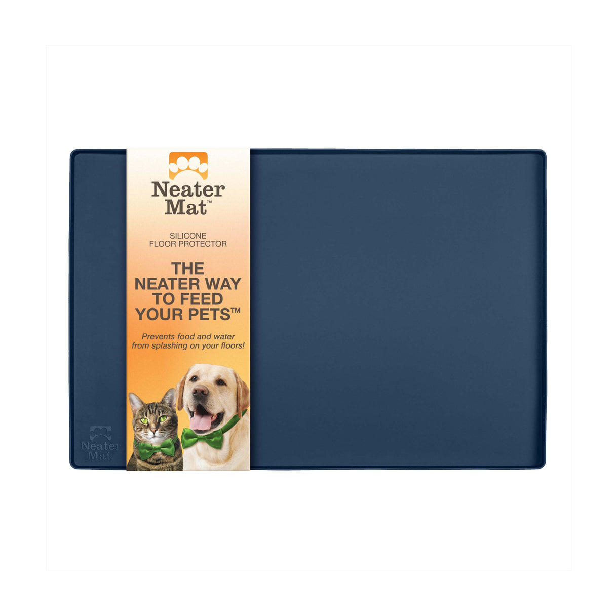 Small Dark Blue Neater Mat
