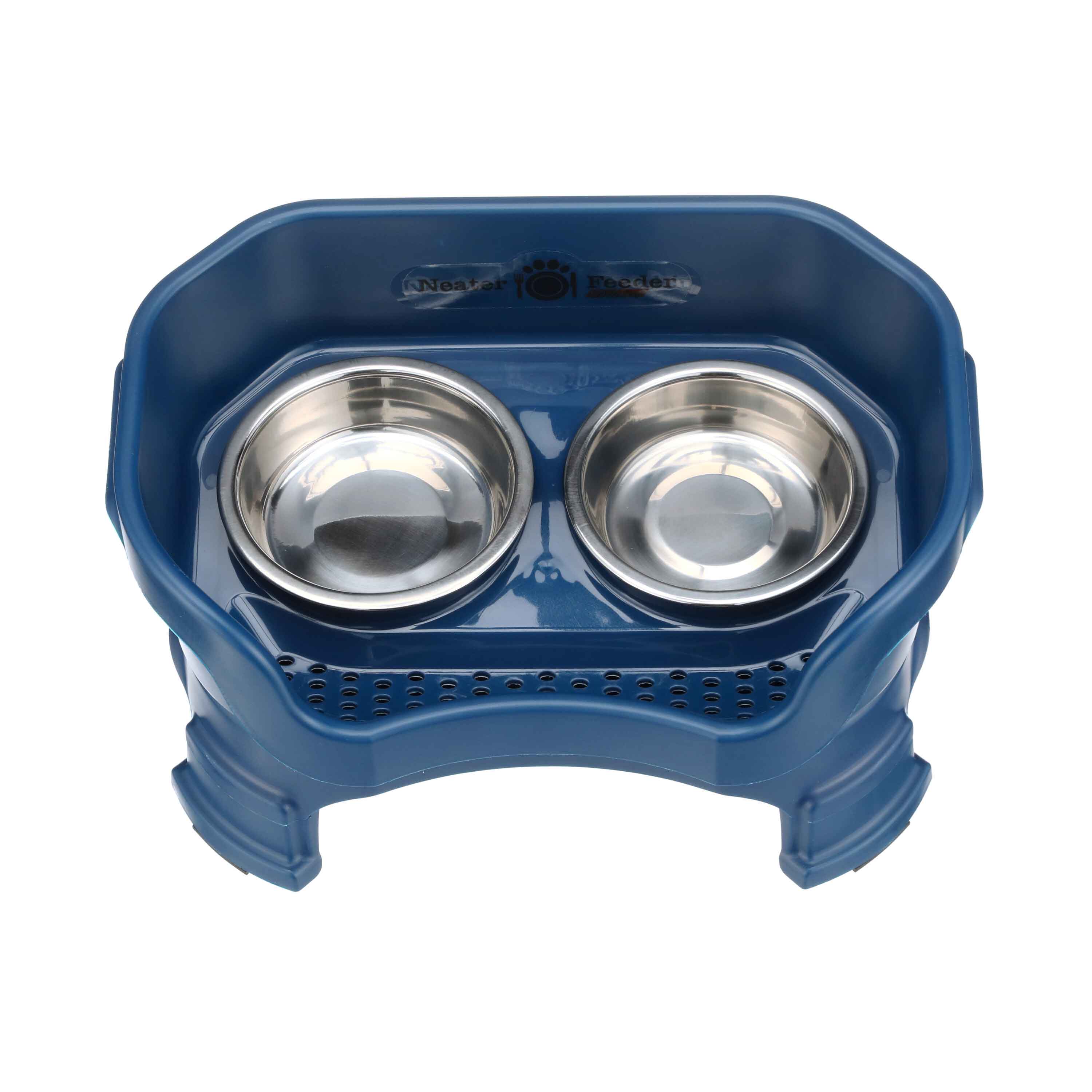 Neater Feeder Deluxe with Leg Extensions | Mess-Proof Raised Pet