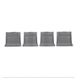 Medium Gunmetal Leg Extensions