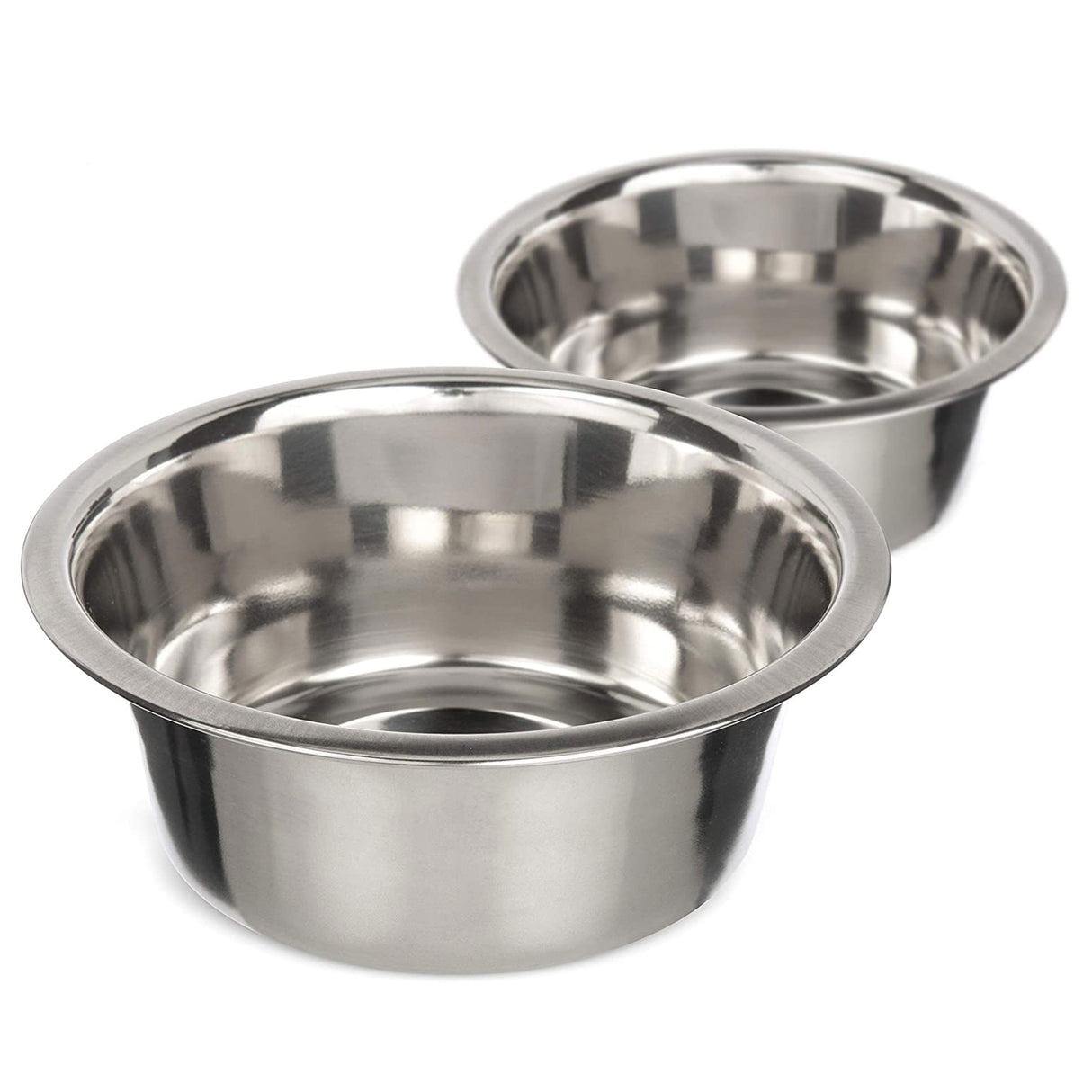 3.5 Cup Stainless Steel Replacement Bowls for Neater Feeder top view
