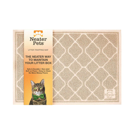 Neater Mat Litter Trapping Mat Beige Small