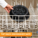 The Niner in the top rack of a dishwasher