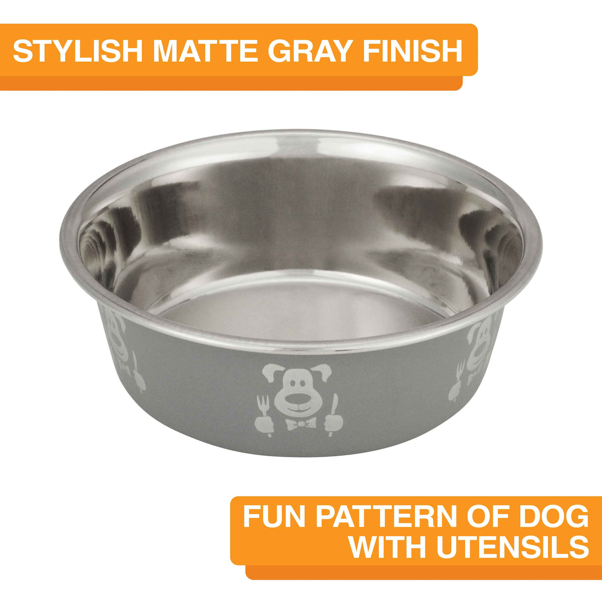 Hungry dog bowl fun pattern