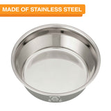 Hungry dog stainless steel bowl