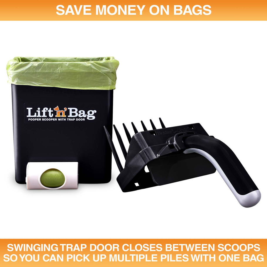 Pooper Scooper For Small Dog Neater Pets Lift N' Bag Trap Door Dog