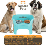 Large dog bowl capacity and dimensions