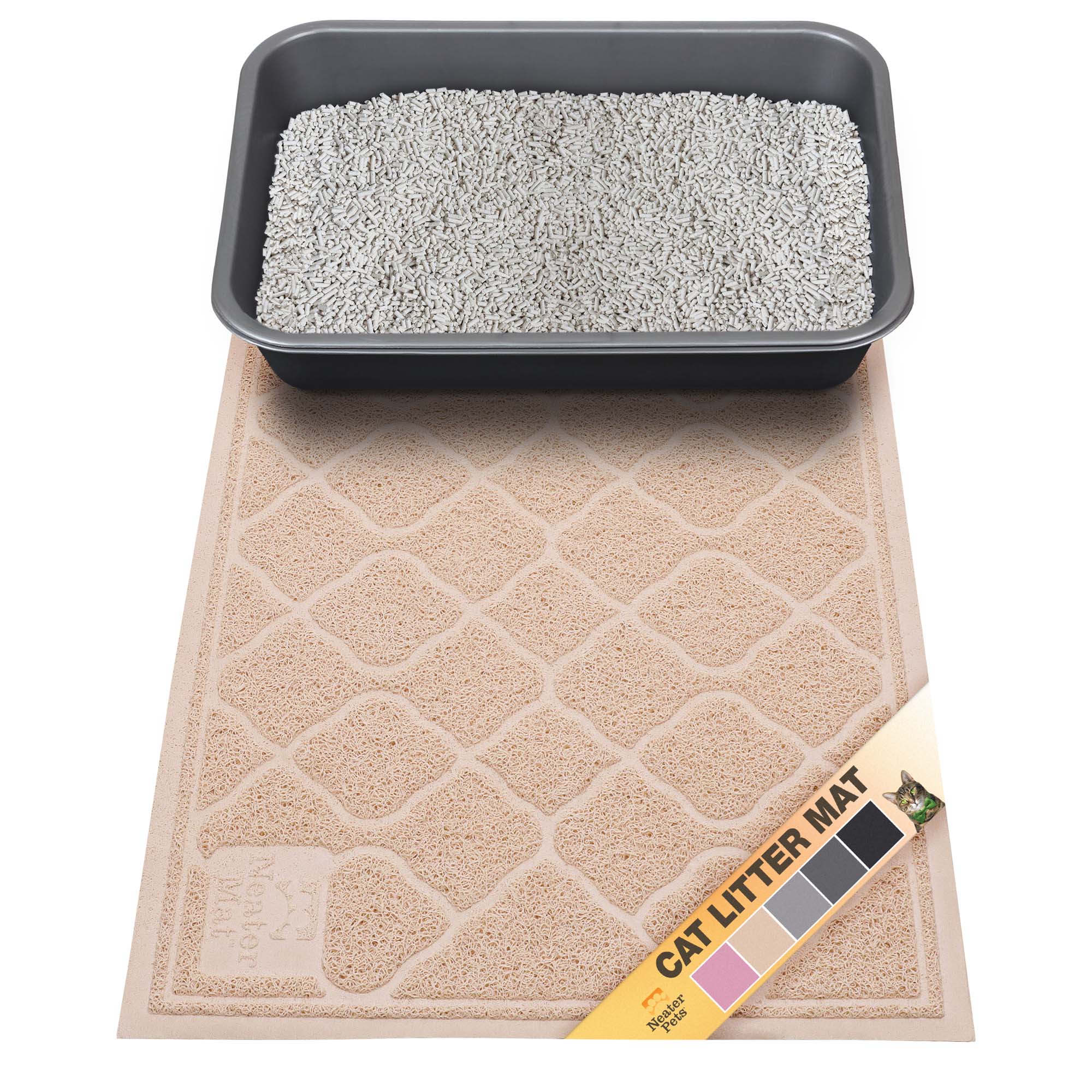 Neater Mat Litter Trapping Mat | Cat Litter Box Mat – Neater Pets
