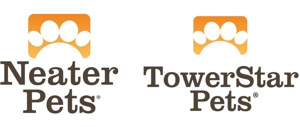 Neater Pets logo and TowerStar Pets logo