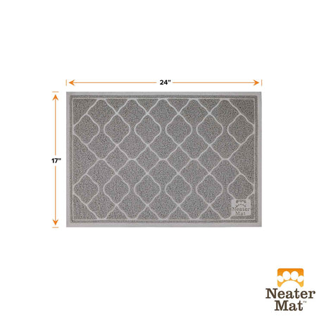 Dimensions of the Small Grey Neater Pets Litter Trapping Mat