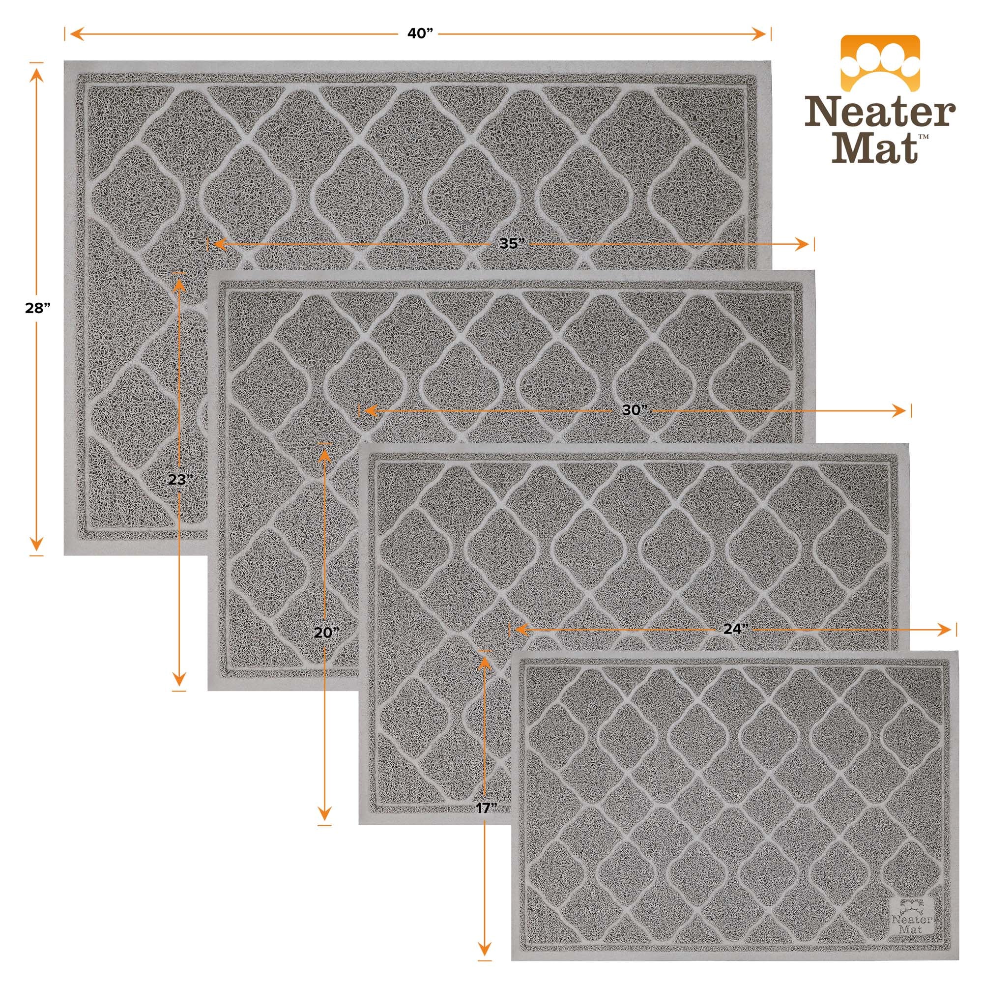 Neater Mat Litter Trapping Mat | Cat Litter Box Mat – Neater Pets