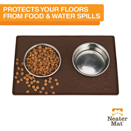 Neater Mat protects your floors from food and water spills