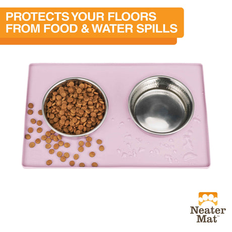 Neater Mat protects your floors from food and water spills