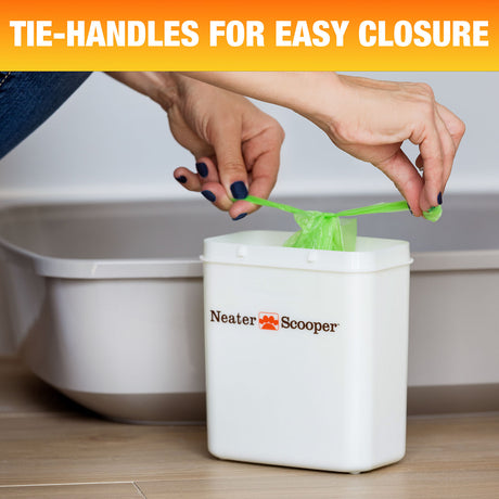 Tie-Handles for Easy Closure