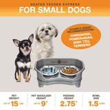 Express small dog bowl sizing and capacity