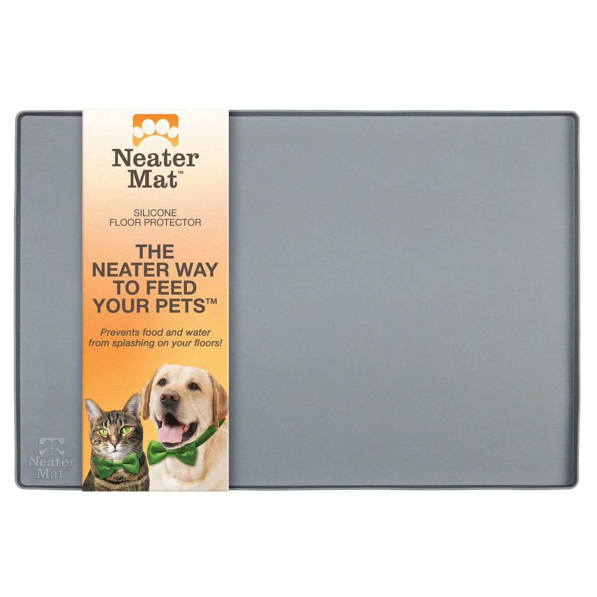 Gunmetal Neater Mat in Extra Large Size