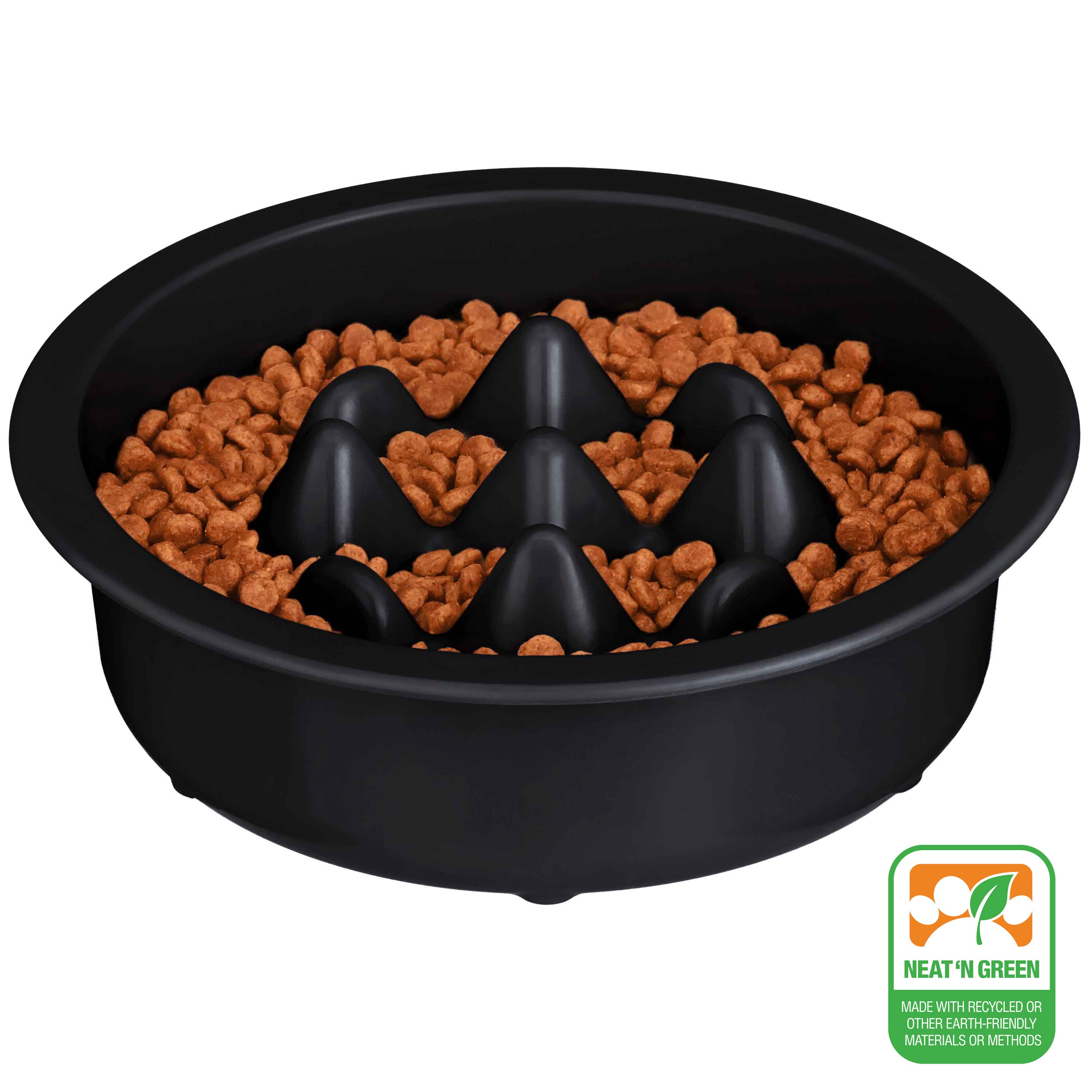 Neater Pet Slow Feed Bowl Stainless Steel Puzzle Feeder For Cats