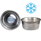 Main image of Polar Bowl frozen showing inside label and a snowflake