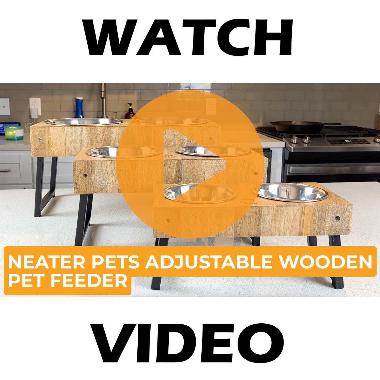 Adjustable Wooden Feeder video