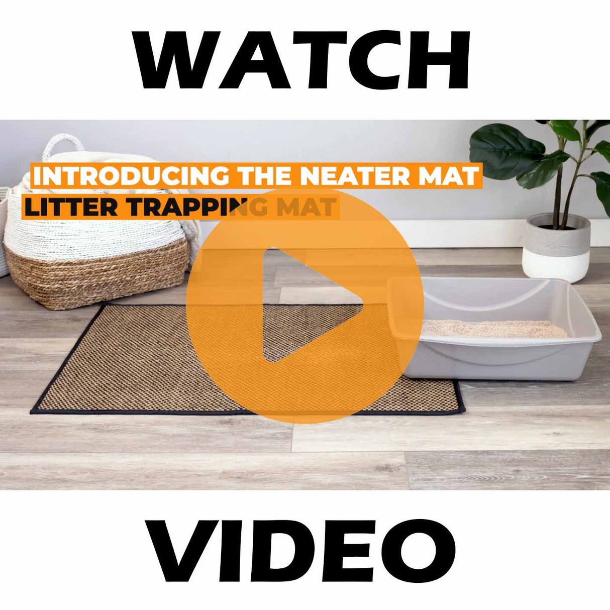 Jute Litter Trapping Mat – Neater Pets