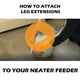 Video explaining how to add leg extensions to your Neater Feeder