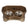 Deluxe Cat Bronze raised Neater Feeder dog bowls with two stainless steel bowls against a white background.