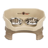 Deluxe Neater Feeder small in Cappuccino with leg extensions