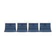 Small Dark Blue leg extensions for Deluxe Small and Cat Neater Feeders