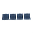 Medium Neater Feeder Deluxe Dark Blue Leg Extensions