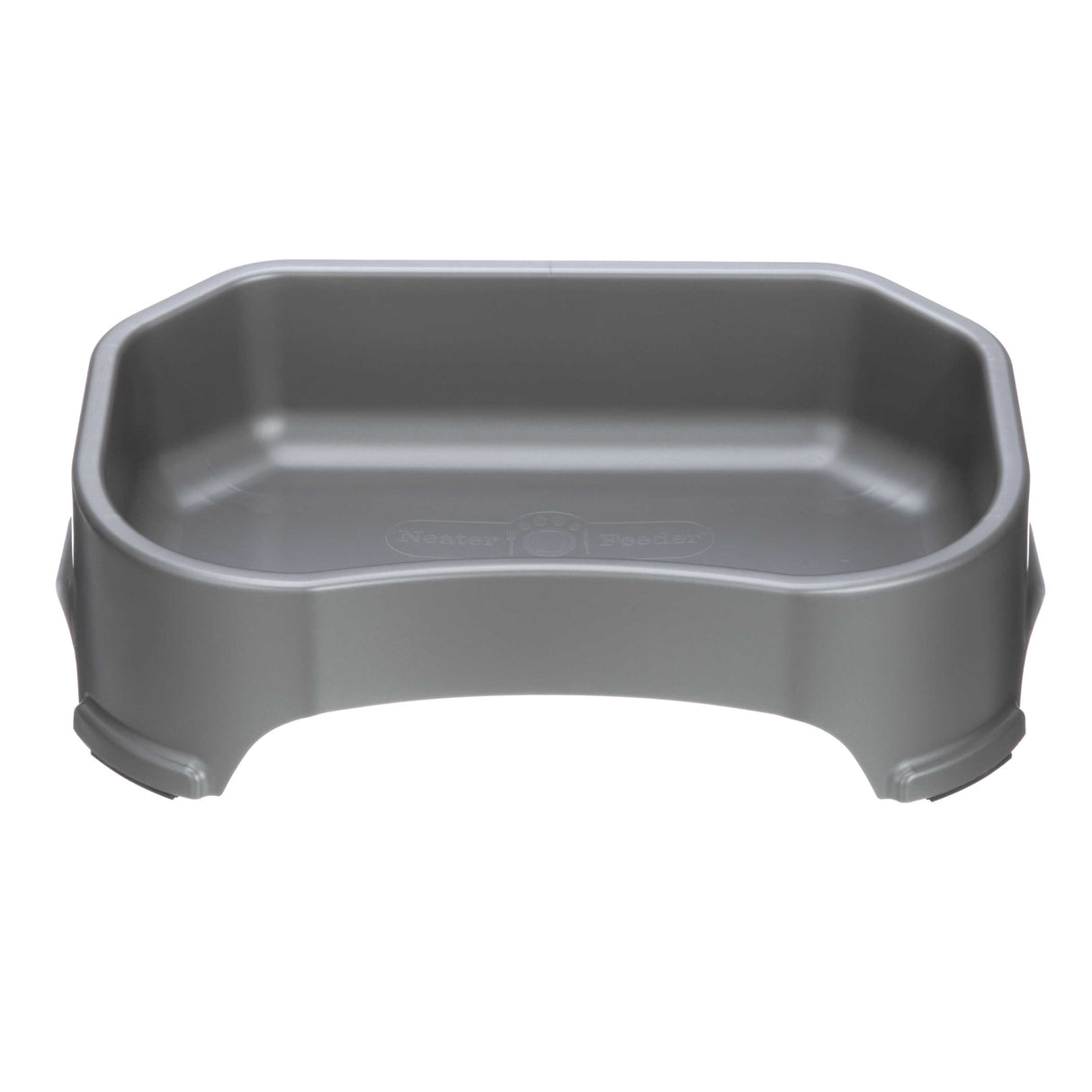 Neater Pet Brands Big Bowl Extra Large Water Bowl for Dogs (1.25 Gallon Capacity, 160 oz) Huge Over Size Pet Bowl Gunmetal Grey