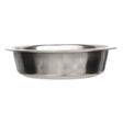 Stainless Steel Bowl side view on a white background.