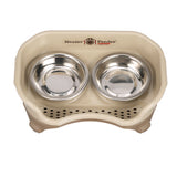 Express cat Neater Feeder in Cappuccino top view