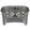 Express medium to large Neater Feeder in Gunmetal Grey with two stainless steel bowls against a white background.