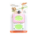 Neater Bag Dispenser pink chevron pattern on a white background.