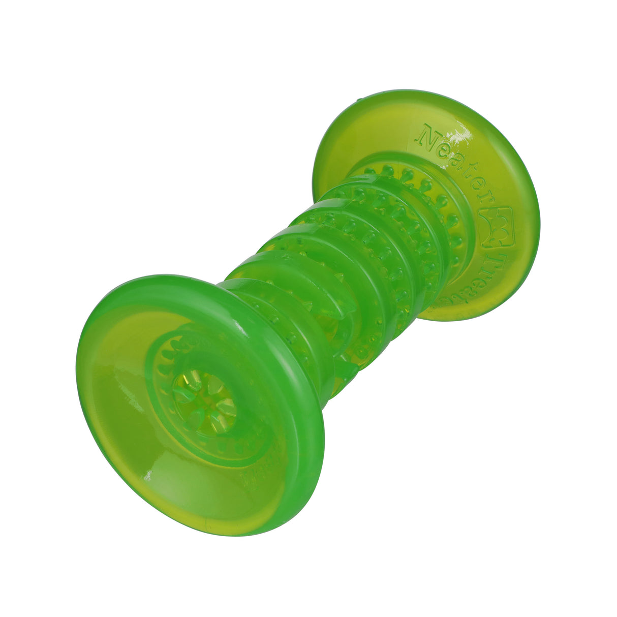 Barbell Clear Green Rolly Cannoli