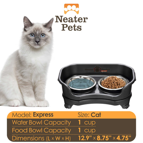 Express cat bowl capacity and dimensions