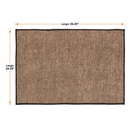 Checkered mat measurements