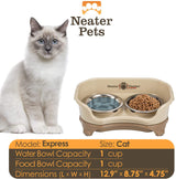 Express cat bowl capacity and dimensions
