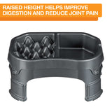 The Raised Double Diner helps improve digestion and reduces joint pain