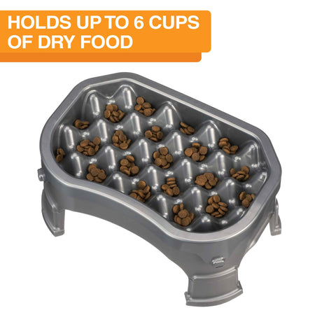 6 cup Neater Slow Feeder food and water capacity