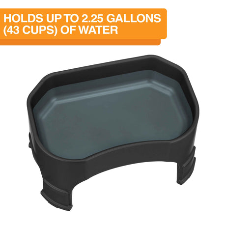 Giant bowl holds up to 43 cups of water