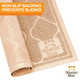Neater Pets Litter Trapping Mat back is non-slip and prevents sliding
