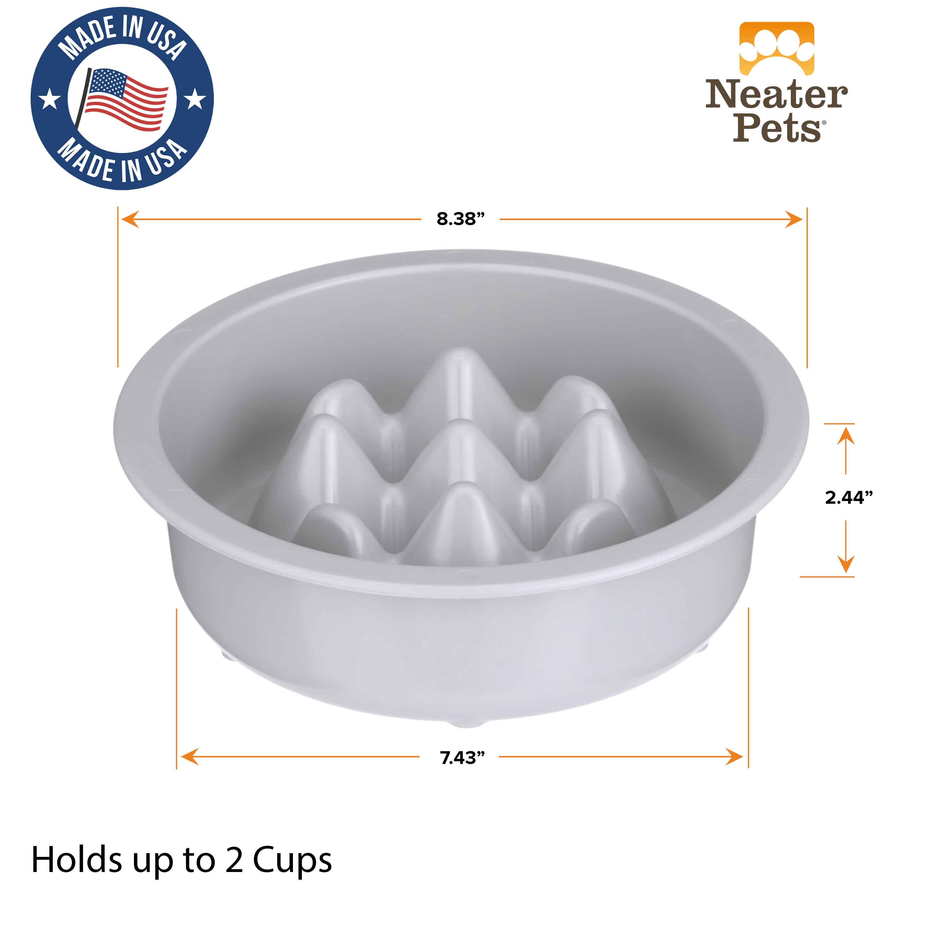 Neater Pets The Niner Slow Feed Pet Bowl